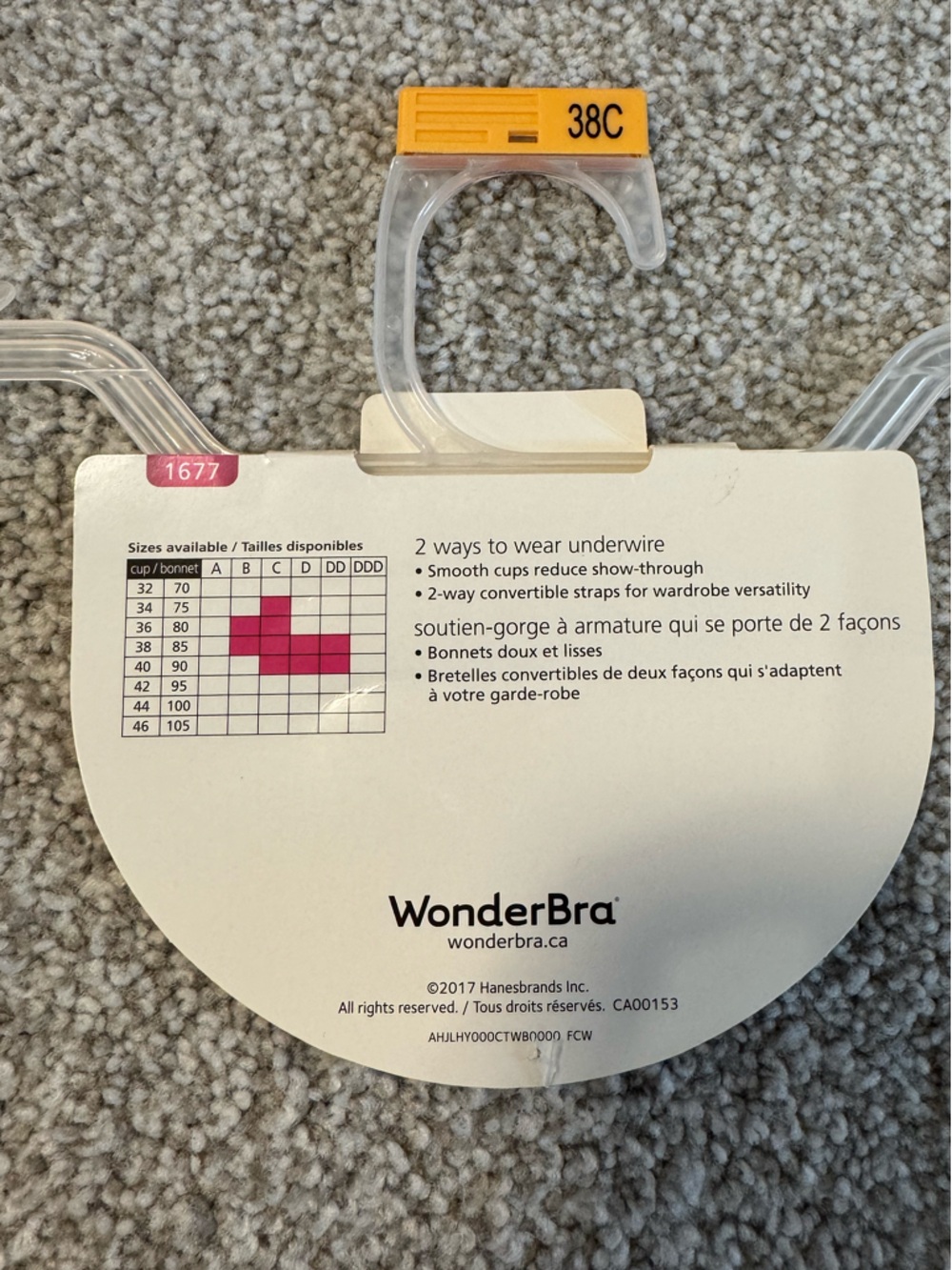 Wonderbra Nude/Tan T-Shirt Bra - Picture 4 of 7